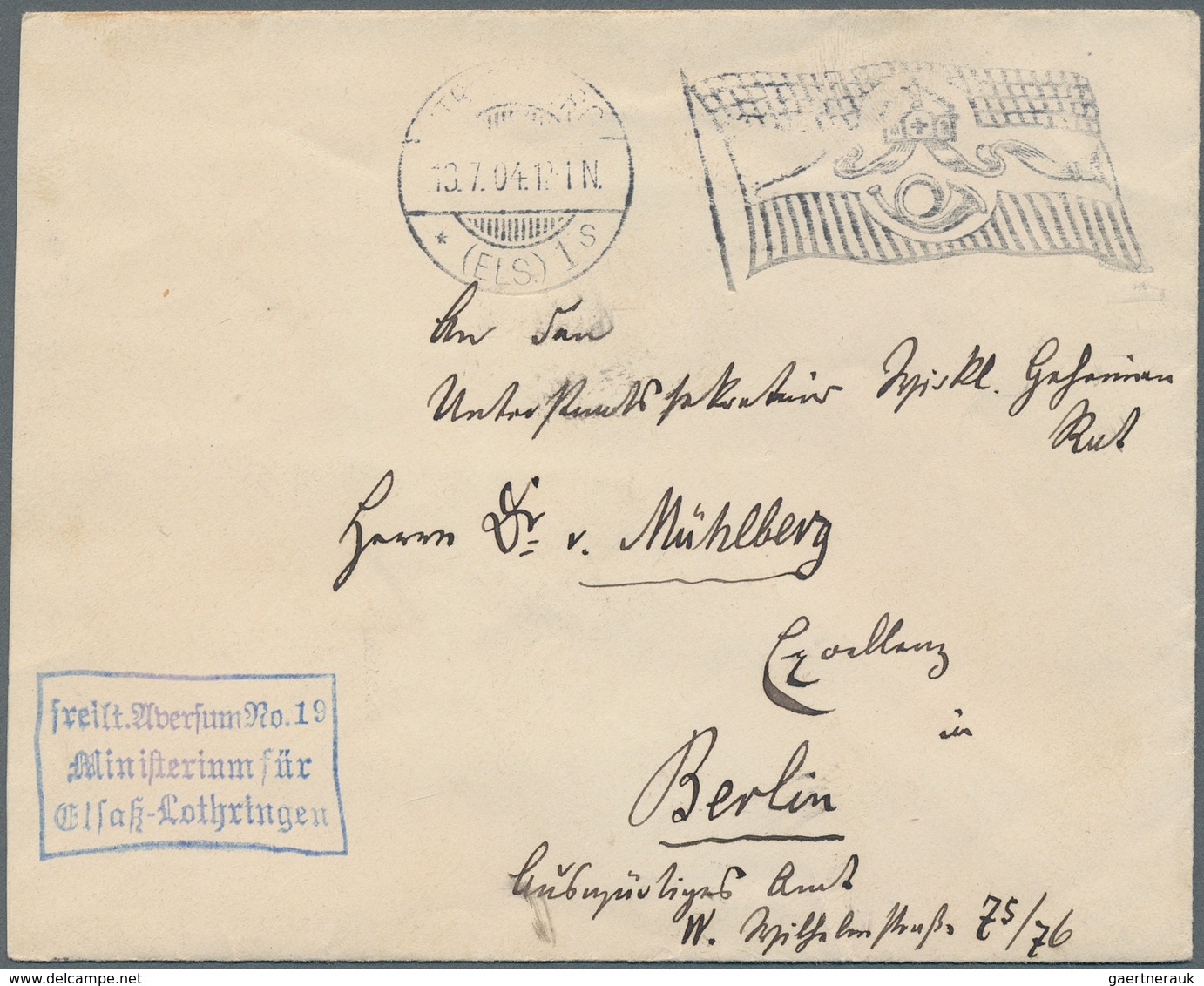 Bayern - Marken und Briefe: 1850/1920, meist gestempelte Partie auf 13 Steckkarten, etwas unterschie