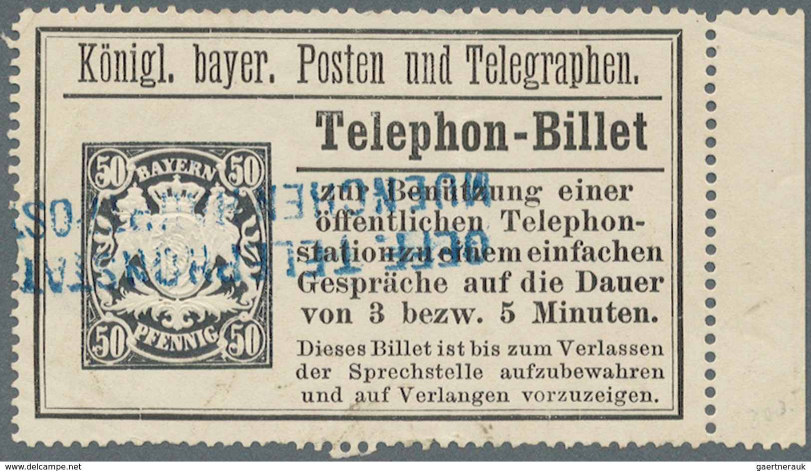 Bayern - Marken und Briefe: 1880/1910, Wappen Pfennigzeit, 70 Belege mit immer wieder auch interessa