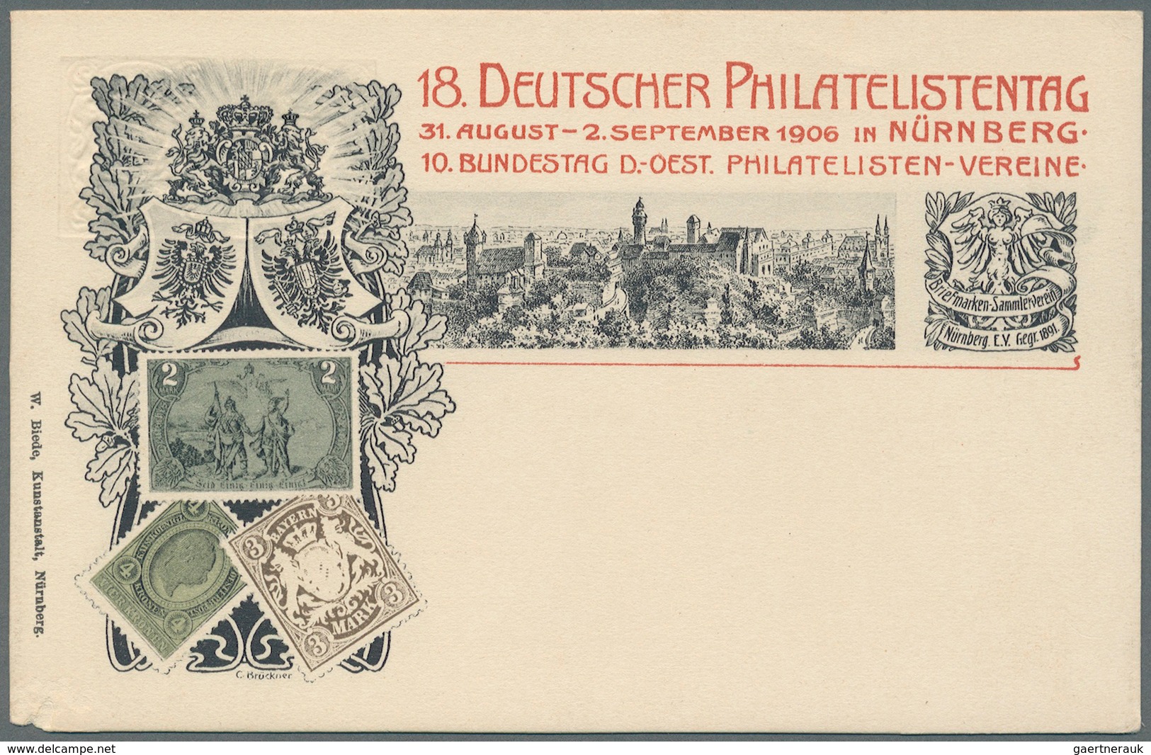 Bayern - Ganzsachen: 1874/1920, Sauberer Posten Von über 90 Ungebrauchten Ganzsachen In Frischer Erh - Other & Unclassified