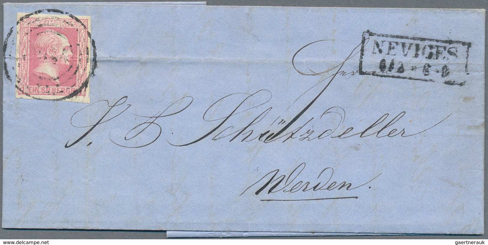 Preußen - Marken und Briefe: 1750/1867 (ca.), schöner Posten von ca. 130 Belegen, dabei gute Farb-,