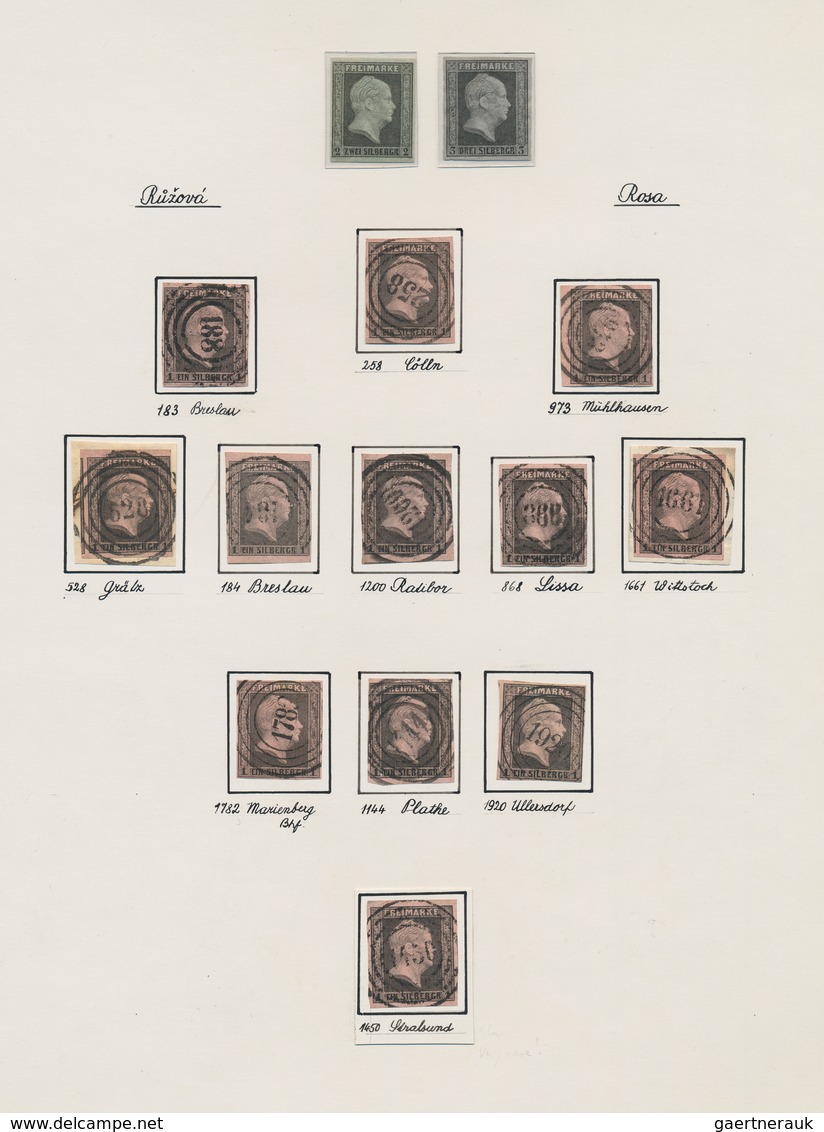 Preußen - Marken Und Briefe: 1850/1867, Schöne Sammlung Aller Ausgaben (außer Innendienst 1866) Nach - Other & Unclassified
