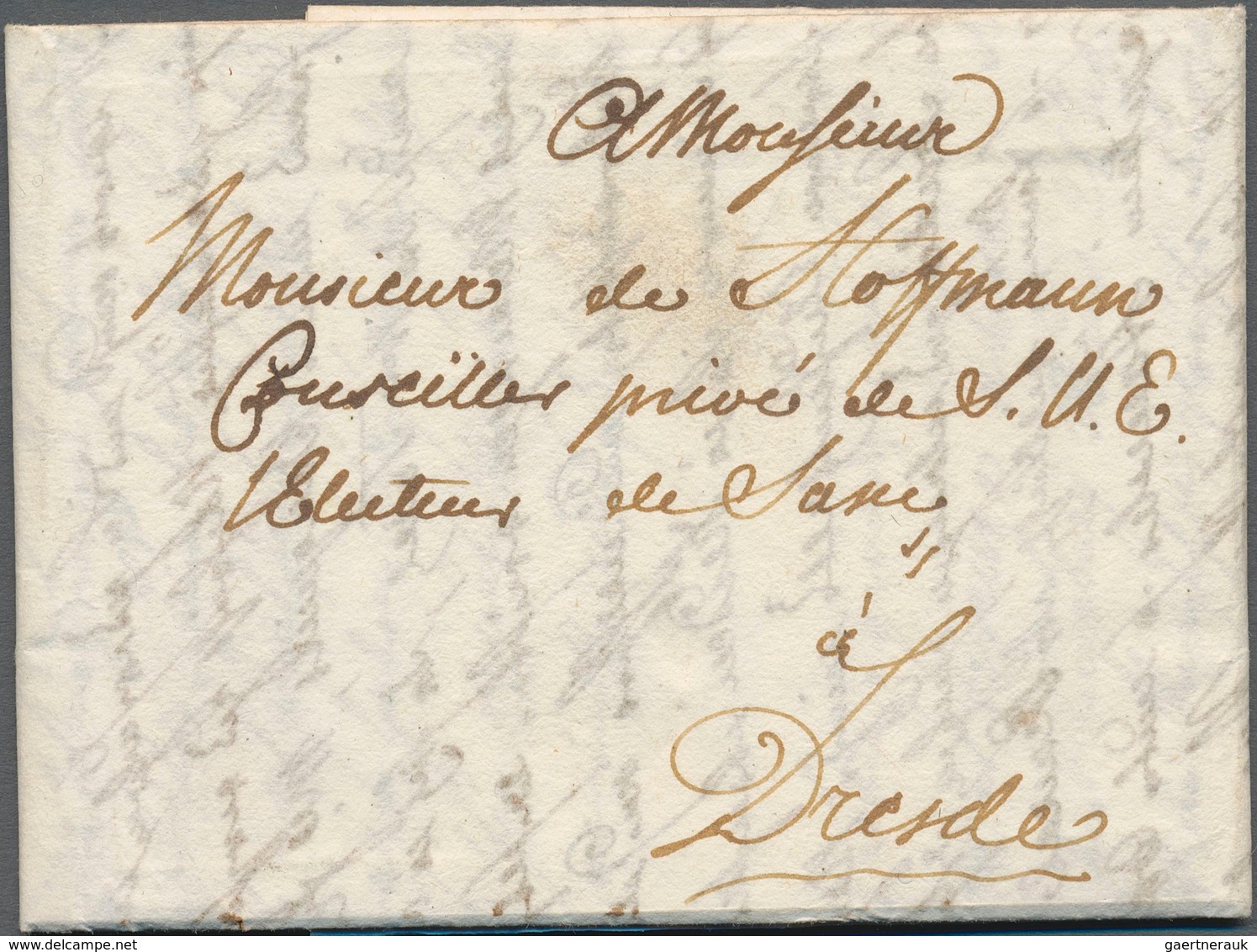 Sachsen - Vorphilatelie: 1773/1774, Neun Briefe Einer Dame Auf Europa-Reise An Einen Privatberater ( - Prephilately