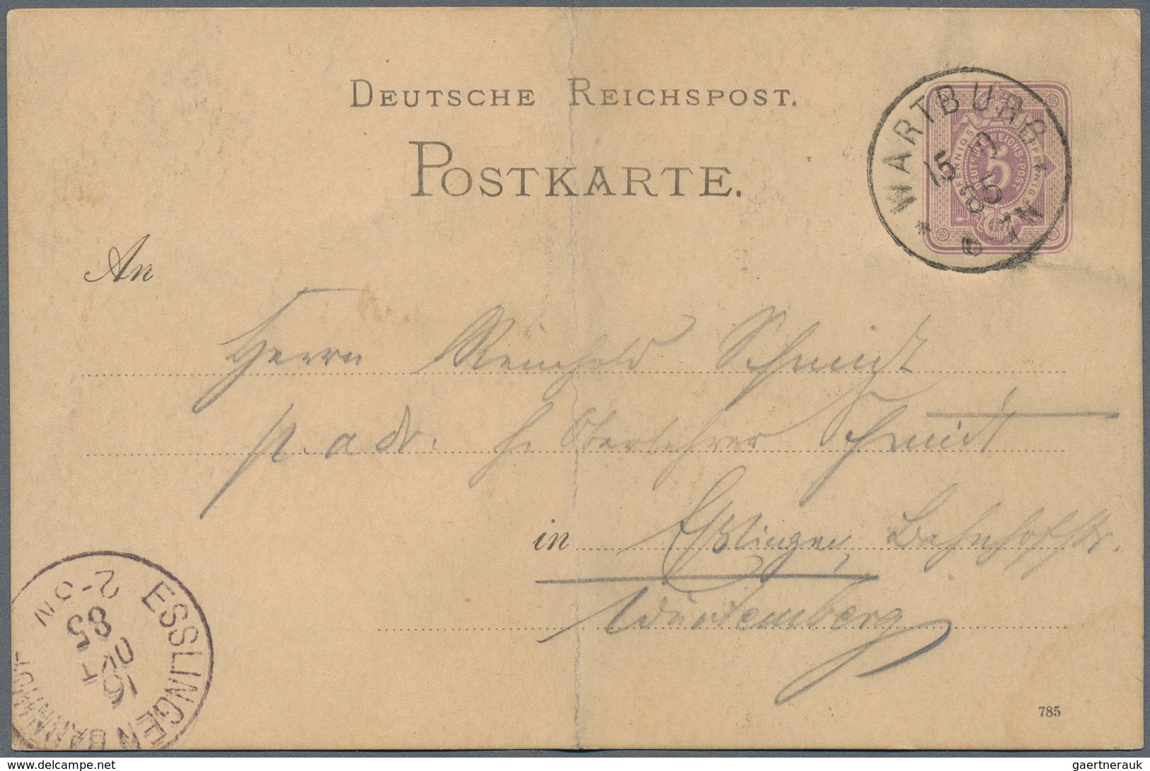 Deutsches Reich: 1872/1930, Posten Mit 125 Briefen, Karten, Ganzsachen, Privatganzsachen In Teils Et - Colecciones