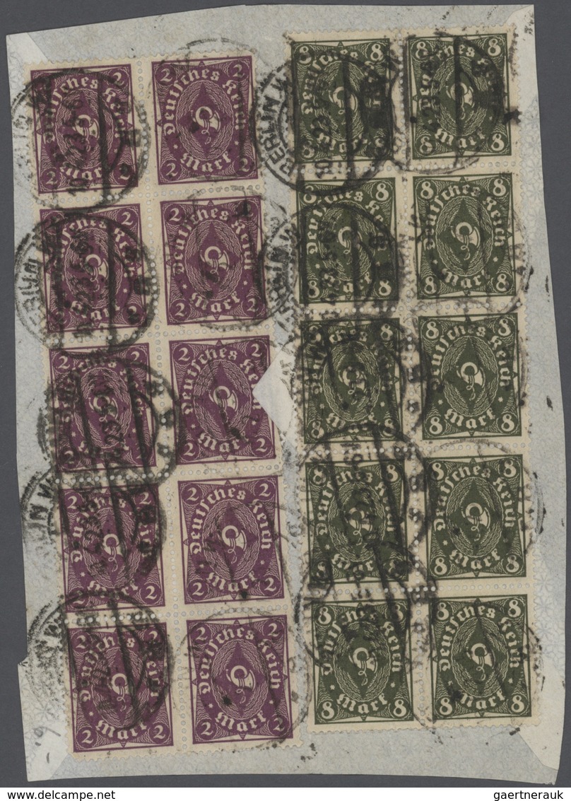 Deutsches Reich: 1872/1945, Gut Ausgebaute Gestempelte Sammlung In 2 Hochwertigen Bindern, Beginnend - Collections