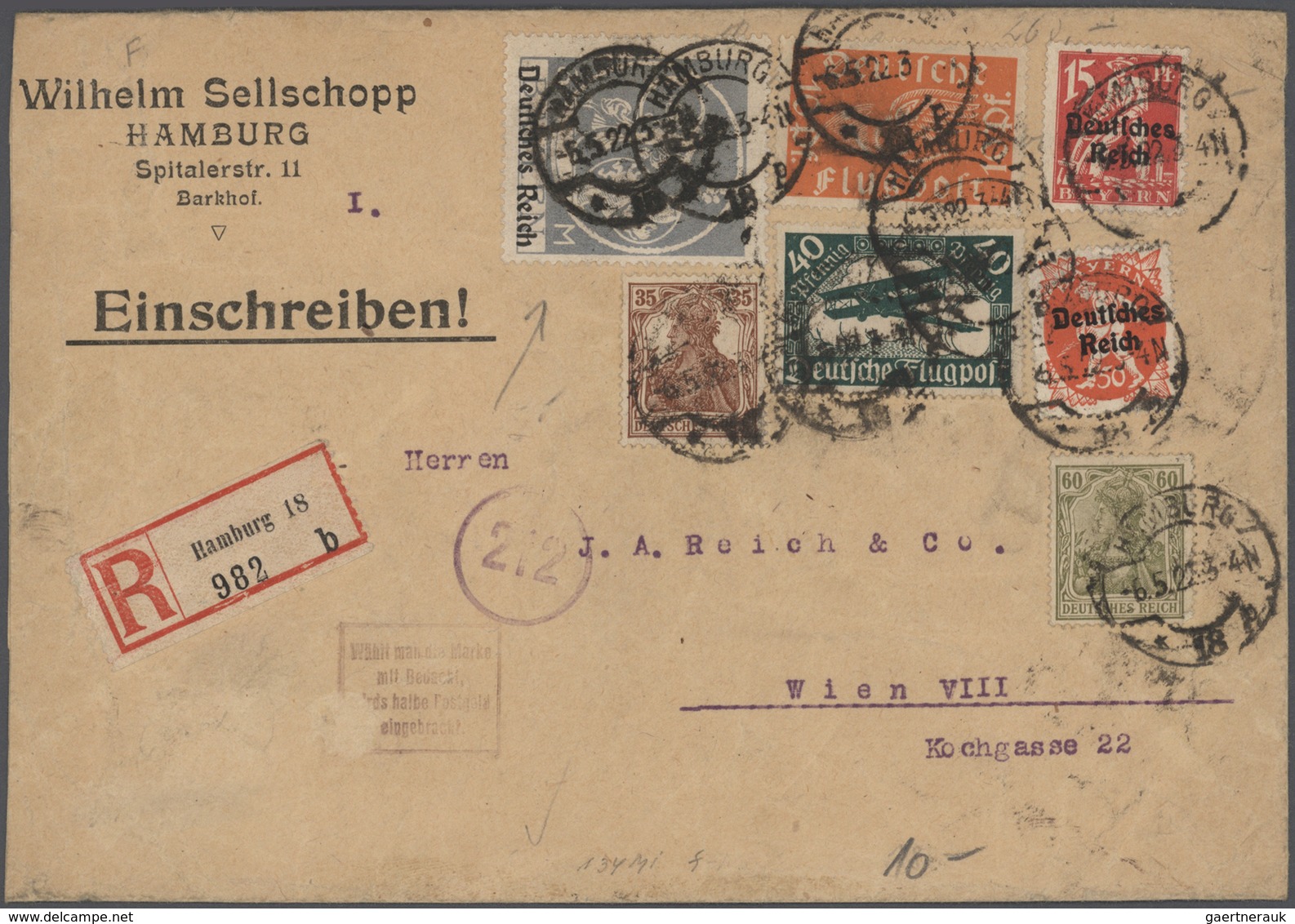 Deutsches Reich: 1872/1945, gut ausgebaute gestempelte Sammlung in 2 hochwertigen Bindern, beginnend