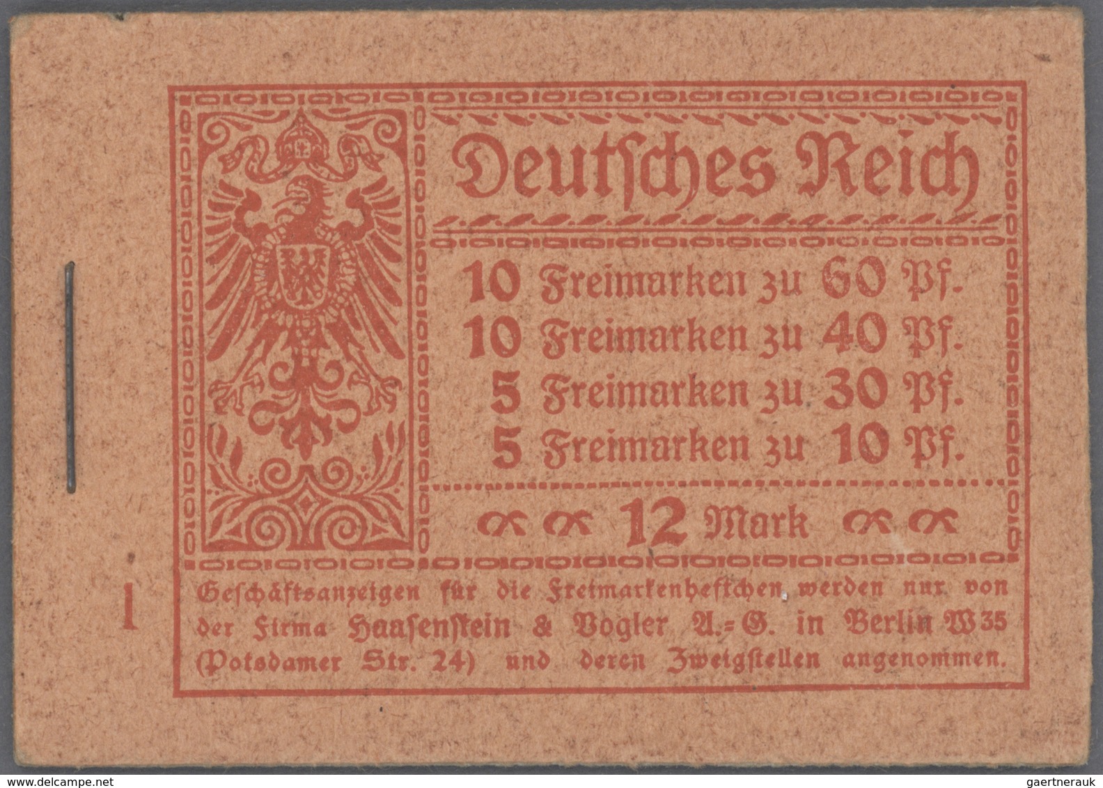 Deutsches Reich: 1872/1945, Umfangreicher, Meist Ungebrauchter Und Gestempelter Duoblettenposten Ink - Collections