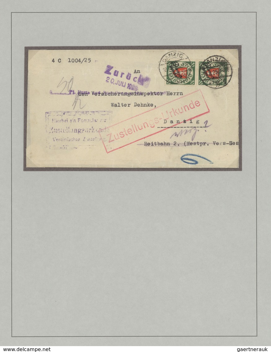 Deutsches Reich: 1872-1945, Umfangreiche Sammlung Ganzsachen, Briefe Und Belege, Dazu Netter Teil Ne - Collections