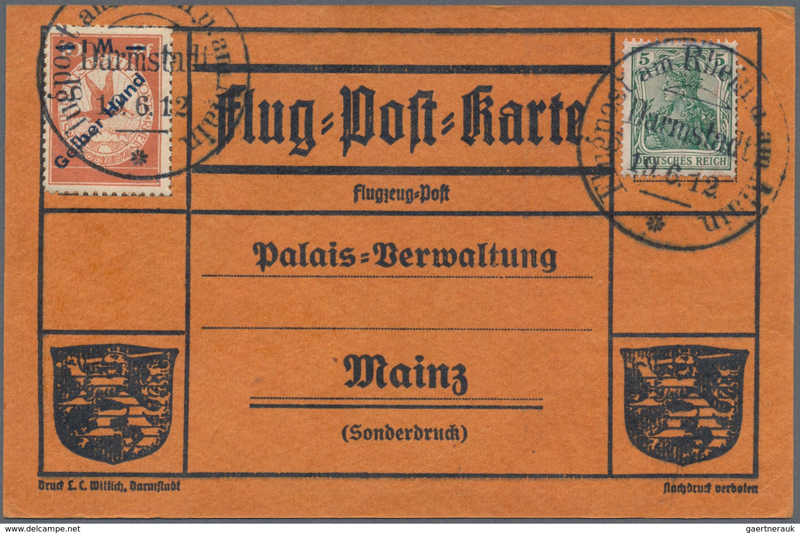 Deutsches Reich: 1912/1938 (ca.), Schöner Posten Von Knapp 50 Belegen, Dabei Seltene Frankaturen Wie - Collections