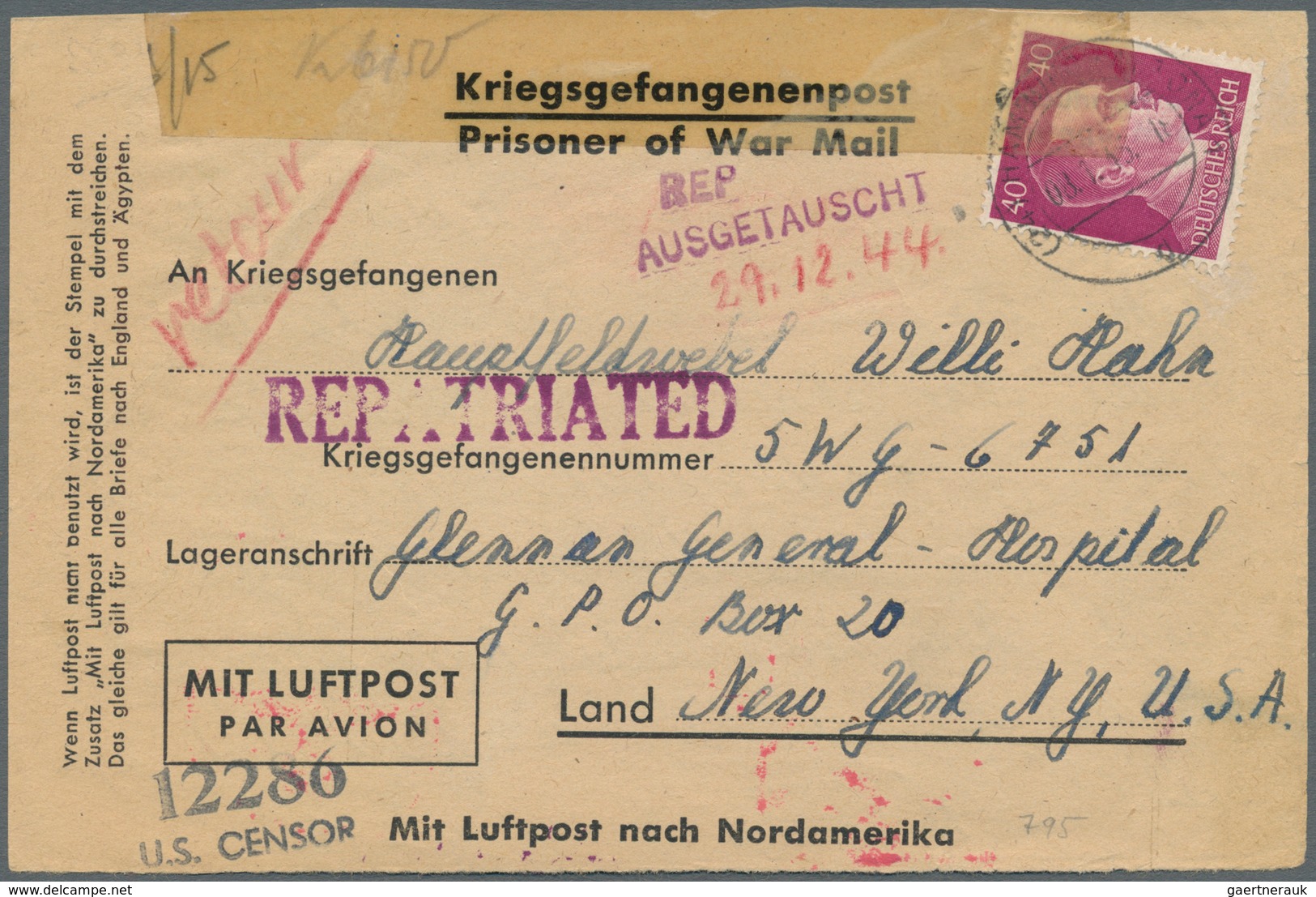 Deutsches Reich: 1923/1944, 9 Ausschließlich Bessere Belege, Dabei Zweimal Bahnhofszeitungen, Zeppel - Collections