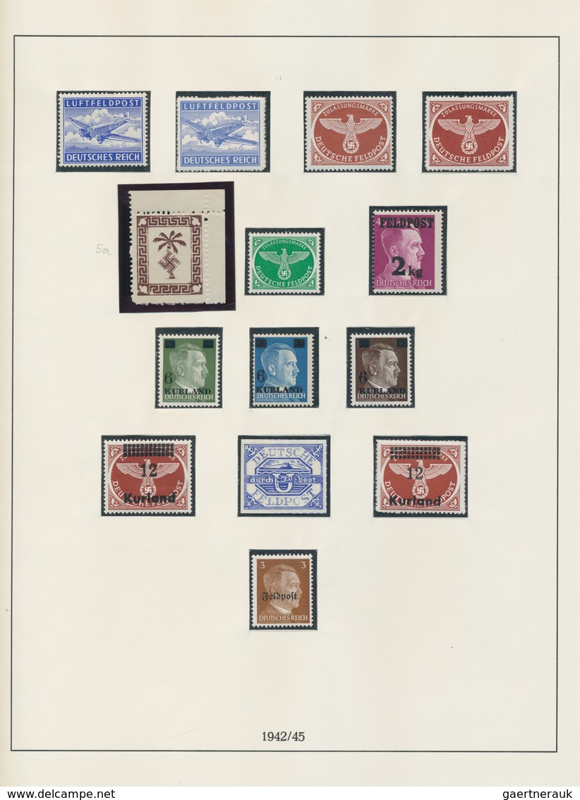 Deutsches Reich: 1923/1945, in den Hauptnummern überkomplette, praktisch ausschließlich postfrisch g