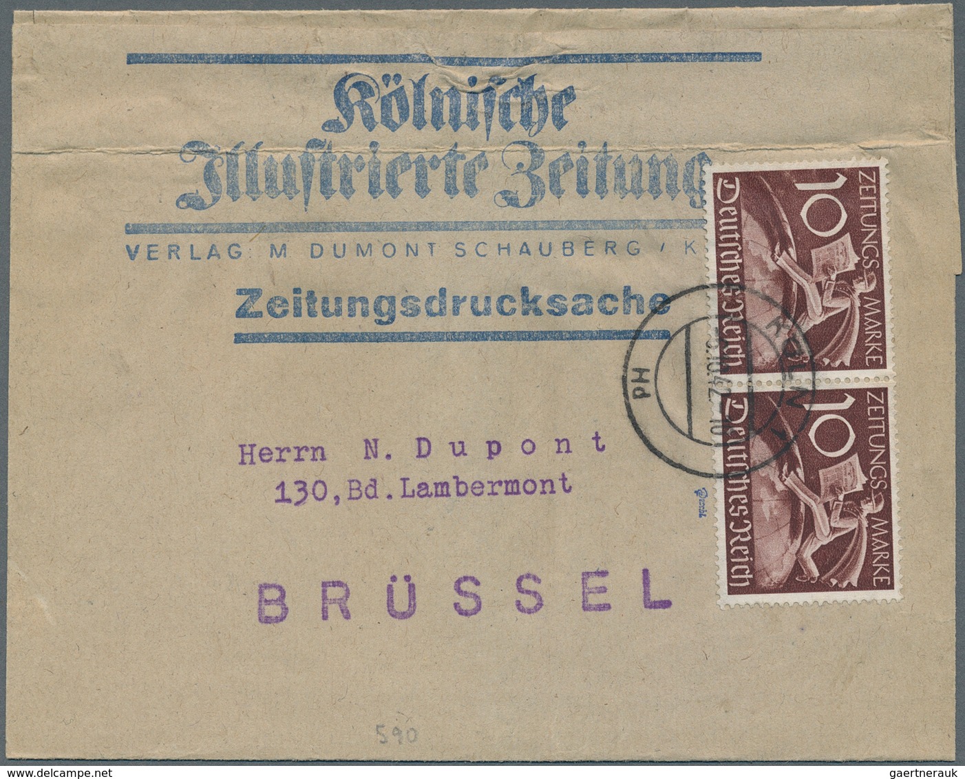 Deutsches Reich: 1930-1944, Tolle Partie Mir Rund 130 Zumeist Hochwertigen Briefen, Dabei Einschreib - Collections