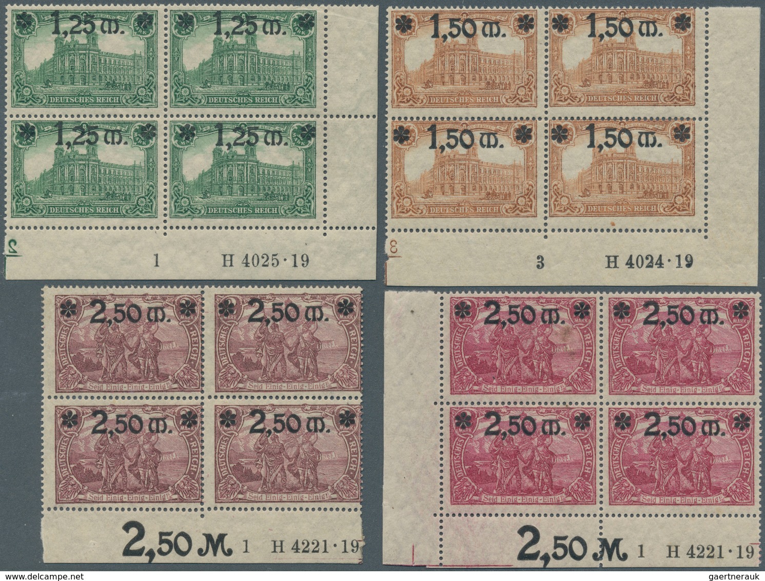 Deutsches Reich - Inflation: 1919/23, Schöner Sammlungsteil Inflation Ab Republik Einschließlich Die - Collections