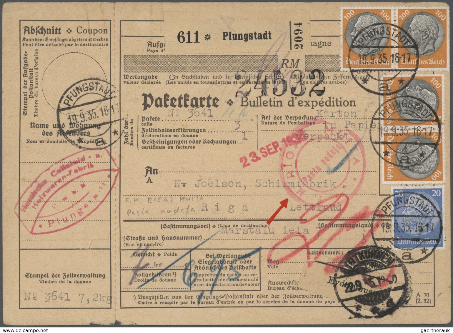 Deutsches Reich - Weimar: 1932 Ff. - HINDENBURG: Sehr Interessante Spezialsammlung Von über 80 Beleg - Collections