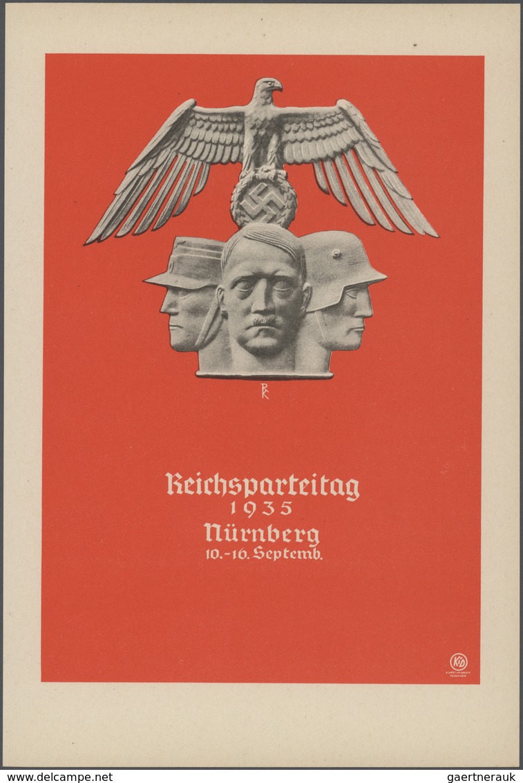 Deutsches Reich - 3. Reich: 1926/1945 (ca.), Sammlung zum Thema "20.4." mit einigen hundert Belegen,