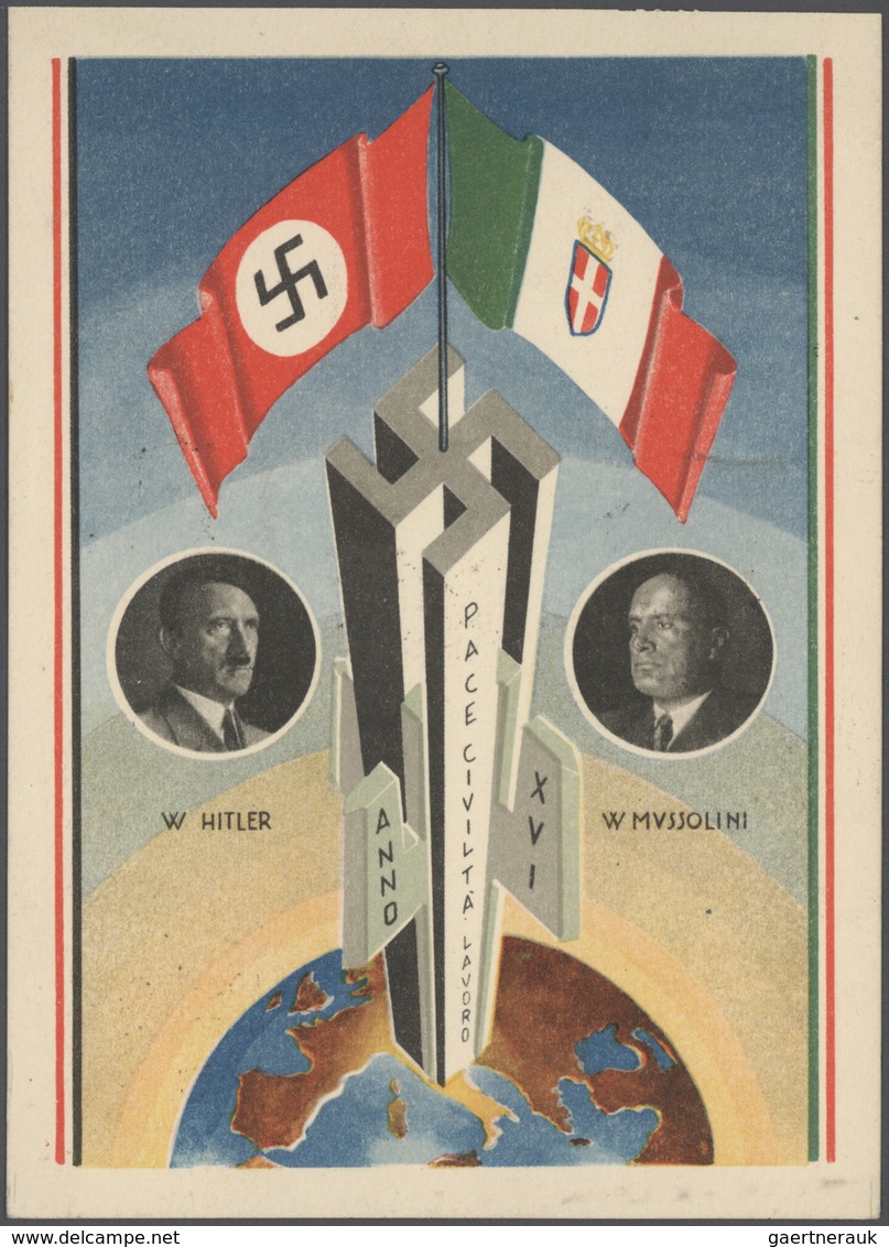 Deutsches Reich - 3. Reich: 1926/1945 (ca.), Sammlung zum Thema "20.4." mit einigen hundert Belegen,