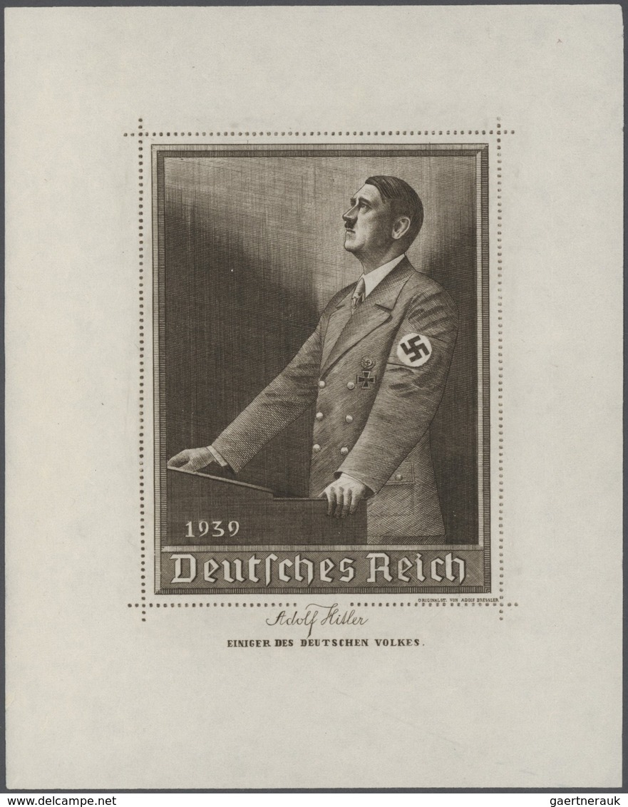 Deutsches Reich - 3. Reich: 1926/1945 (ca.), Sammlung zum Thema "20.4." mit einigen hundert Belegen,