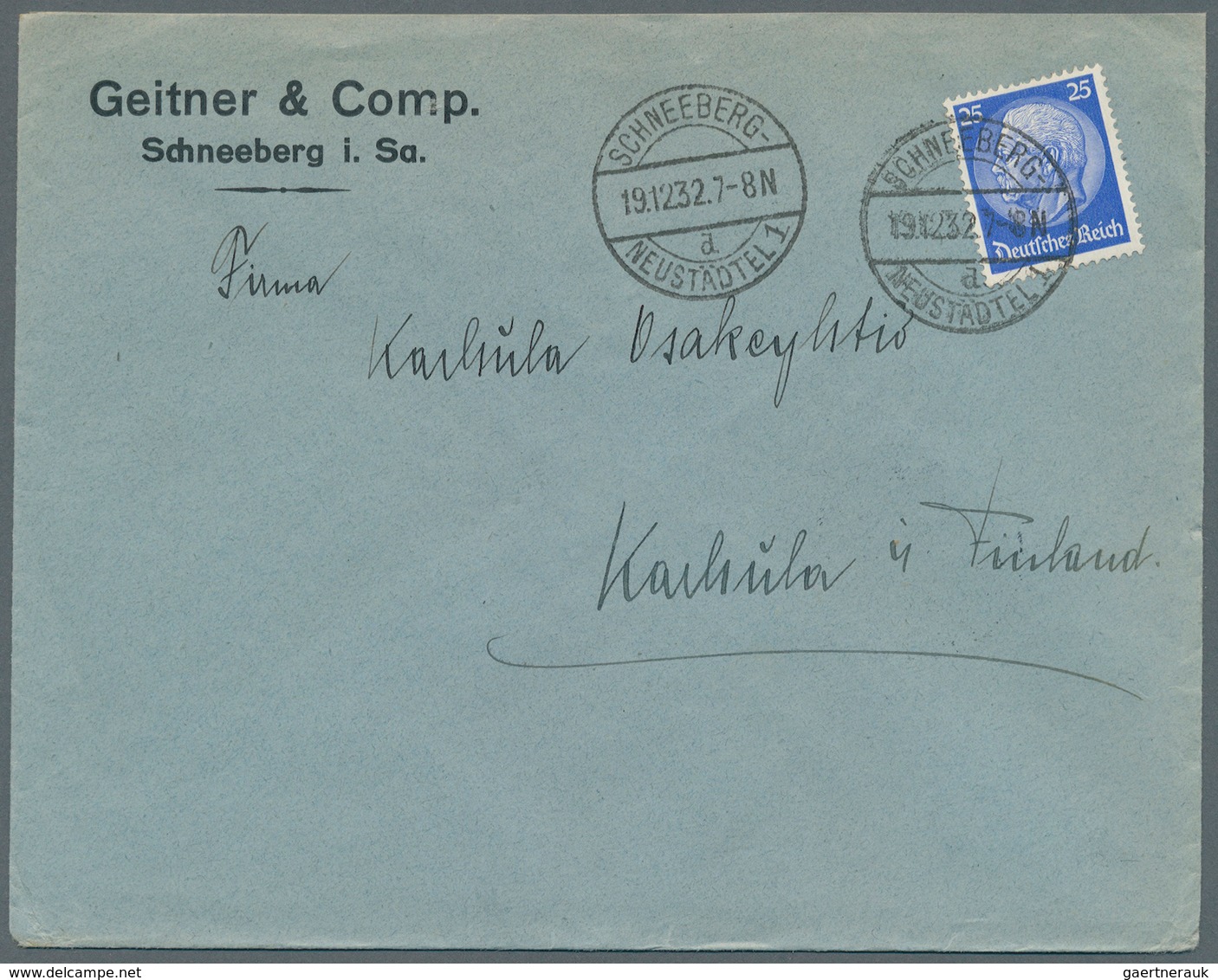 Deutsches Reich - 3. Reich: 1933/1944, Engros-Posten Von Portogerechten EF Bzw. Einmal MeF: MiNr. 47 - Gebraucht