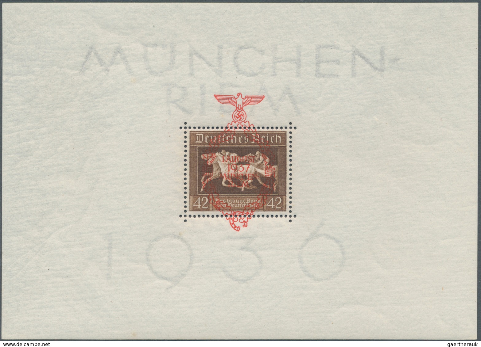 Deutsches Reich - 3. Reich: 1934/1944 (ca.), Partie Von Einzeln Ausgezeichneten Marken, Sätzen Und B - Used Stamps