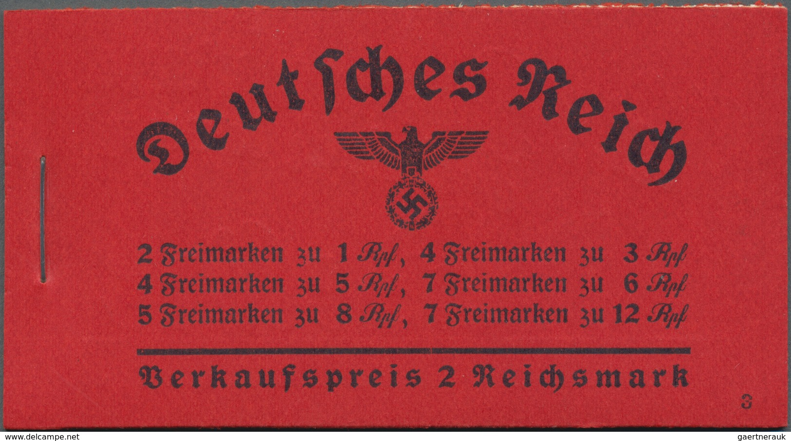 Deutsches Reich - Markenheftchen: 1926/1941, Partie Von 57 Postfrischen Markenheftchen, Eines Mit At - Markenheftchen