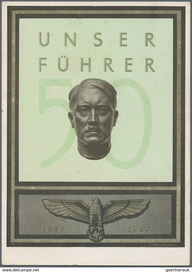 Deutsches Reich - Ganzsachen: 1910-1950, Partie Mit Rund 4.000 Zumeist Sauber Ungebrauchten Ganzsach - Otros & Sin Clasificación