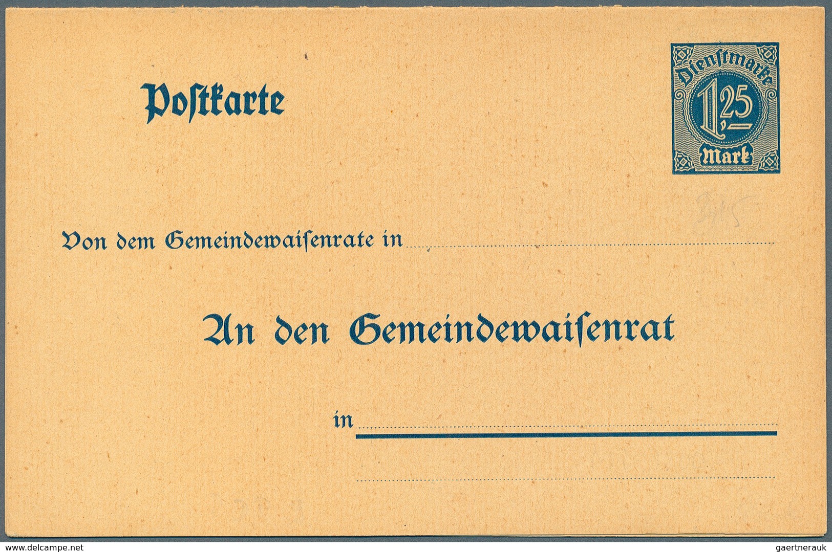 Deutsches Reich - Ganzsachen: 1925/1945. Interessante Sammlung von 91 Postkarten, gebraucht und/oder