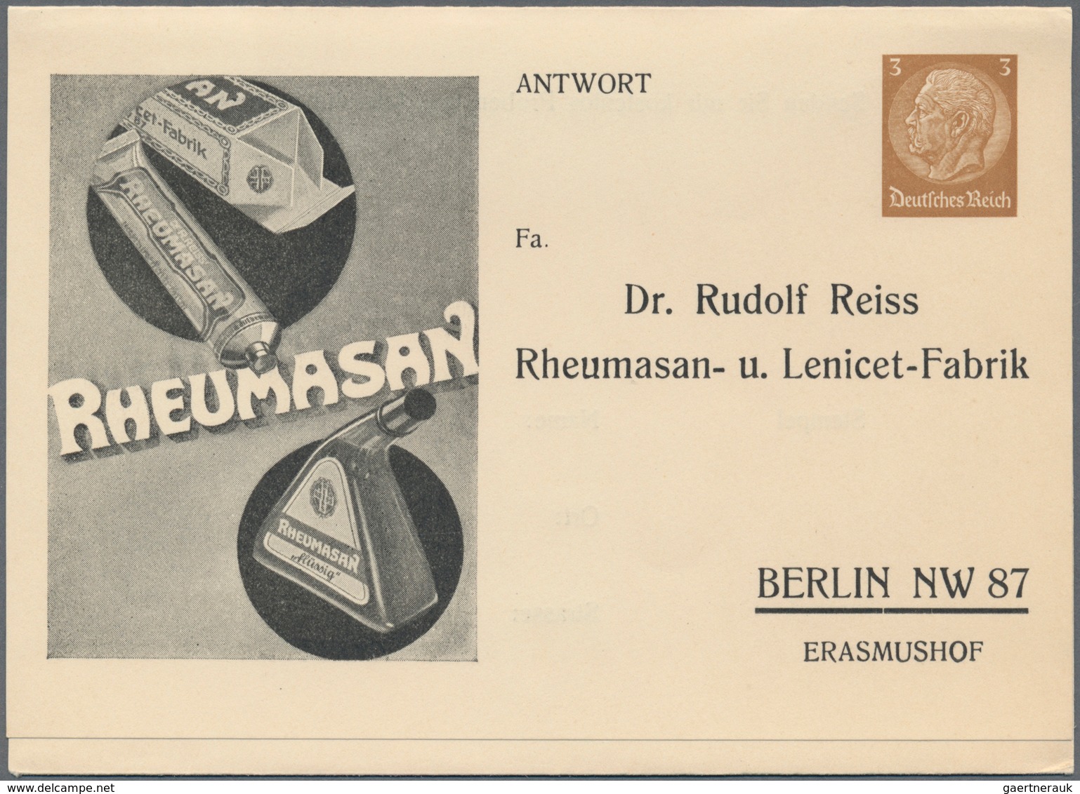 Deutsches Reich - Privatganzsachen: 1900/1944, ca. 110 Privatganzsachen-Karten bzw. Umschläge/Streif