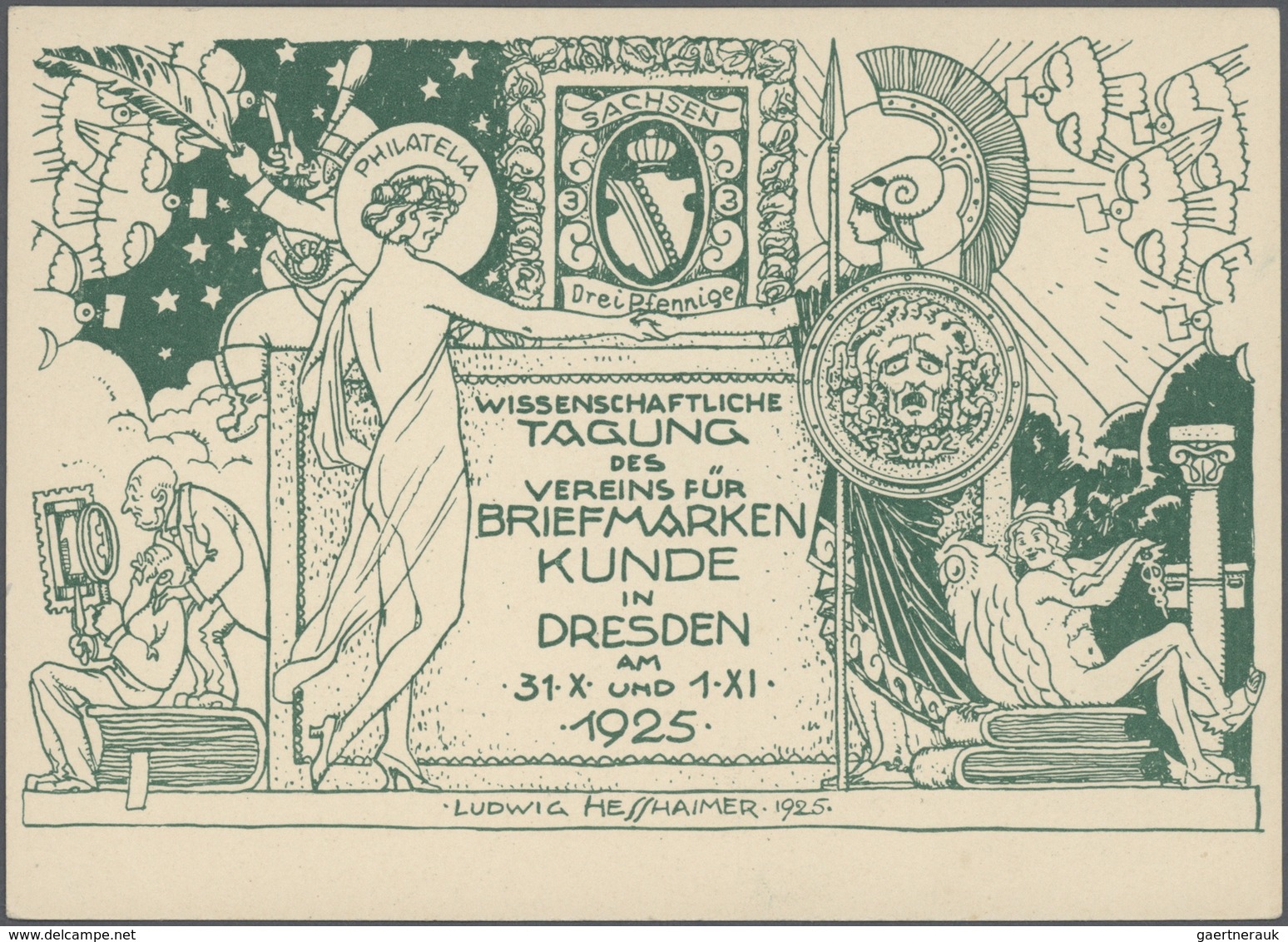 Deutsches Reich - Privatganzsachen: 1910/1932, umfangreiche Sammlung "Privatganzsachenkarten" mit ca