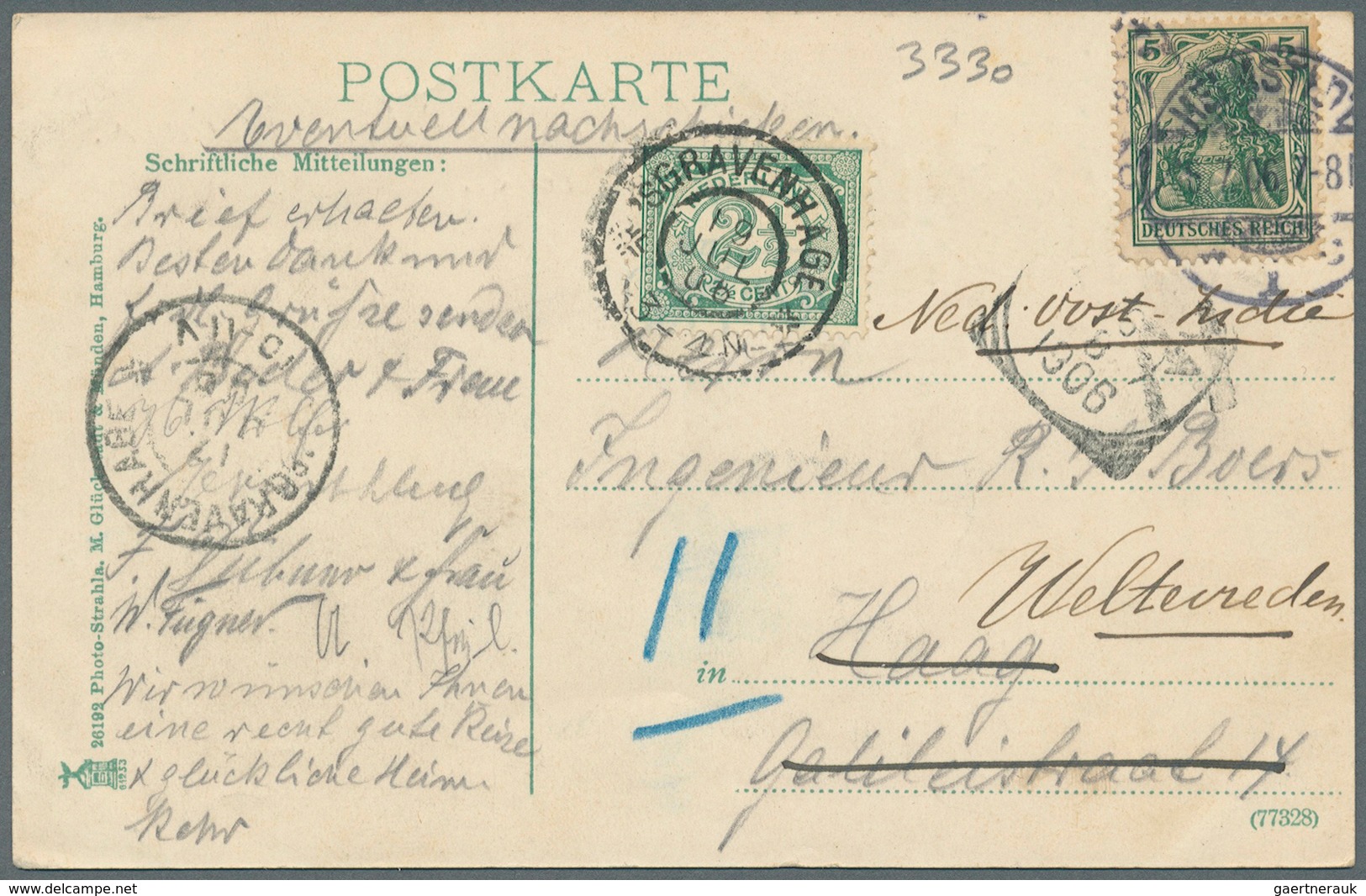 Deutsches Reich - Besonderheiten: 1893/1940, NACHSENDUNG, Krone/Adler Bis Hindenburg, 55 Belege Mit - Other & Unclassified