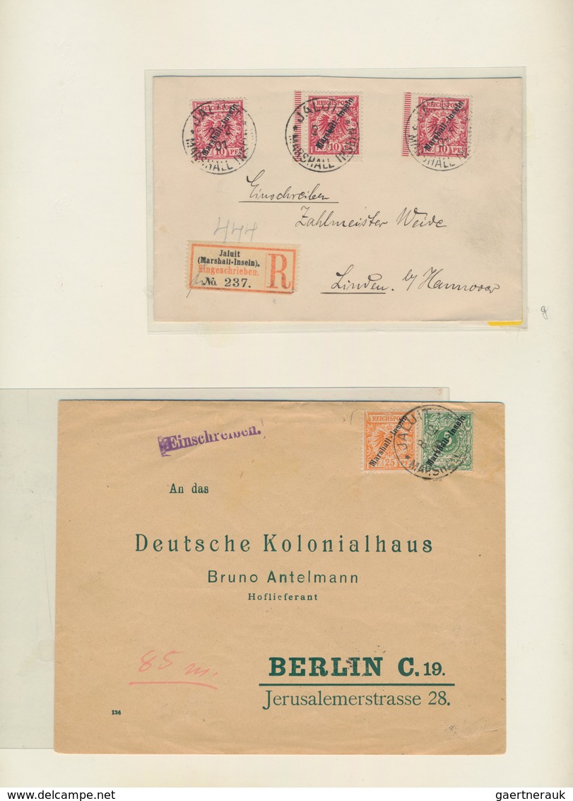 Deutsche Auslandspostämter + Kolonien: 1870/1919 (ca.), umfassende, vielseitig besetzte und sehr ind