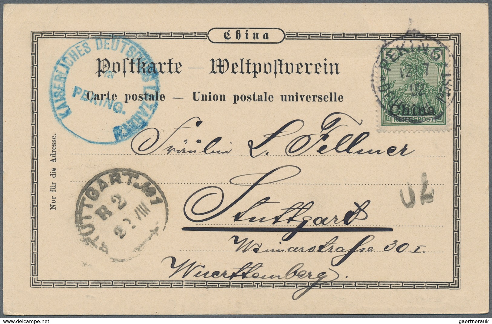 Deutsche Auslandspostämter + Kolonien: 1883/1916, Vielseitiger Bestand Von über 60 Belegen Der Dt. A - Autres & Non Classés