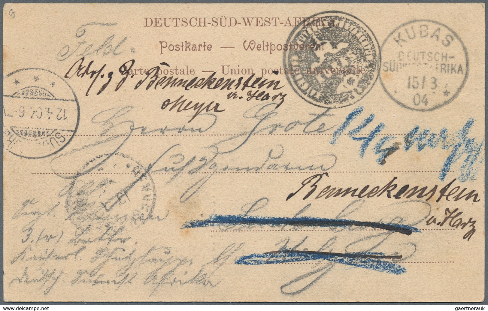 Deutsche Auslandspostämter + Kolonien: 1900/1916, Kolonien/APÄ/Marineschiffspost, Partie Von Zwölf B - Sonstige & Ohne Zuordnung