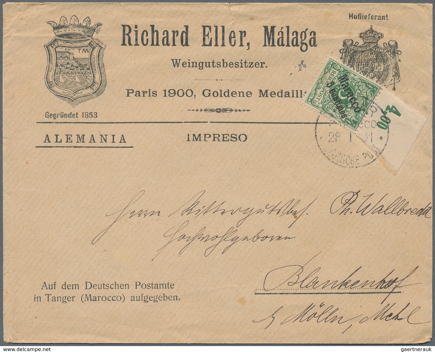 Deutsche Auslandspostämter + Kolonien: 1901/1914, Partie Von 32 Briefen/Karten/Ganzsachen/Ansichtska - Other & Unclassified