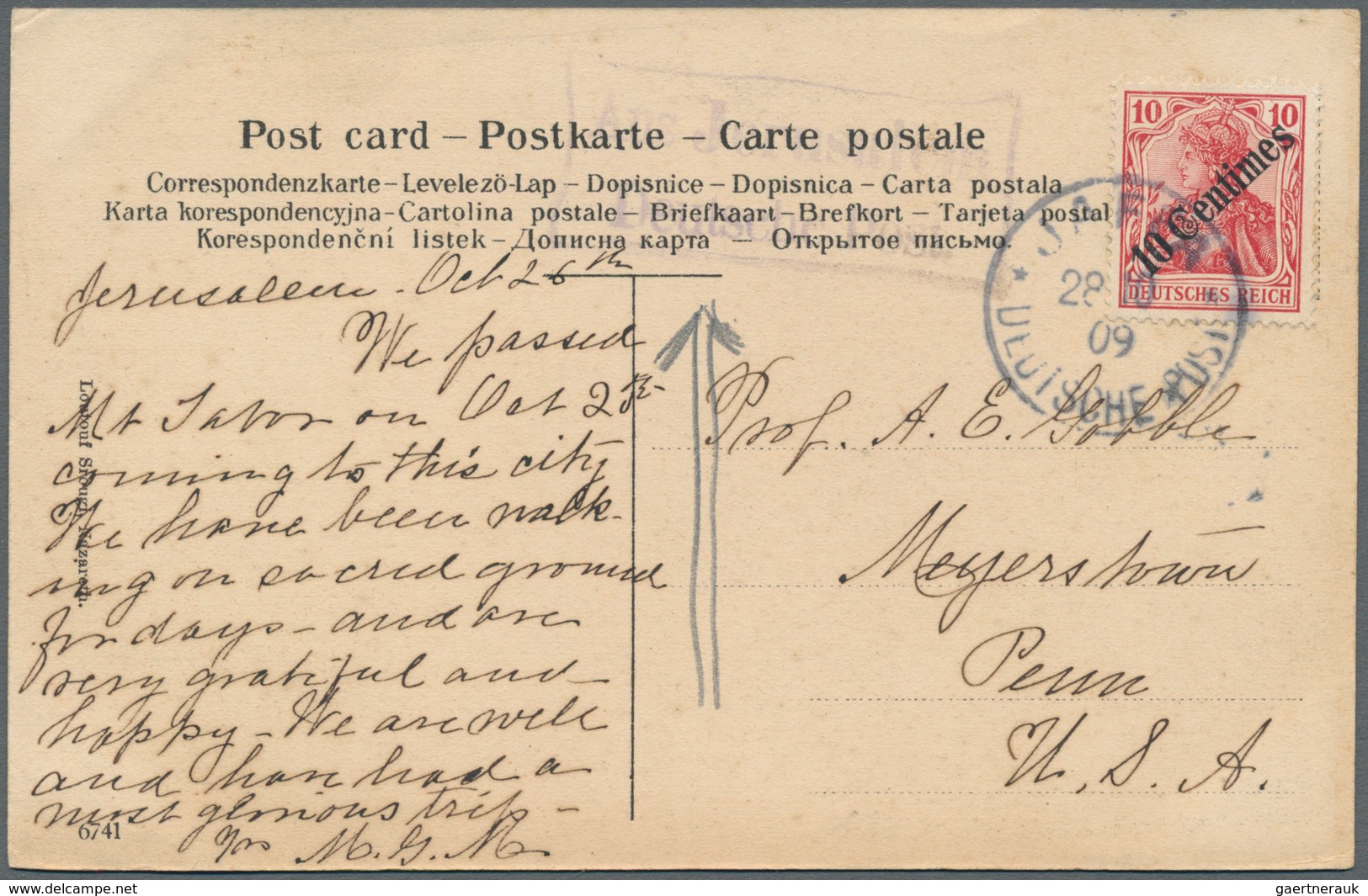 Deutsche Post In Der Türkei: 1890/1918 (ca.), Partie Von Ca. 160 Verkaufsfertig Ausgepreiste Steckka - Deutsche Post In Der Türkei