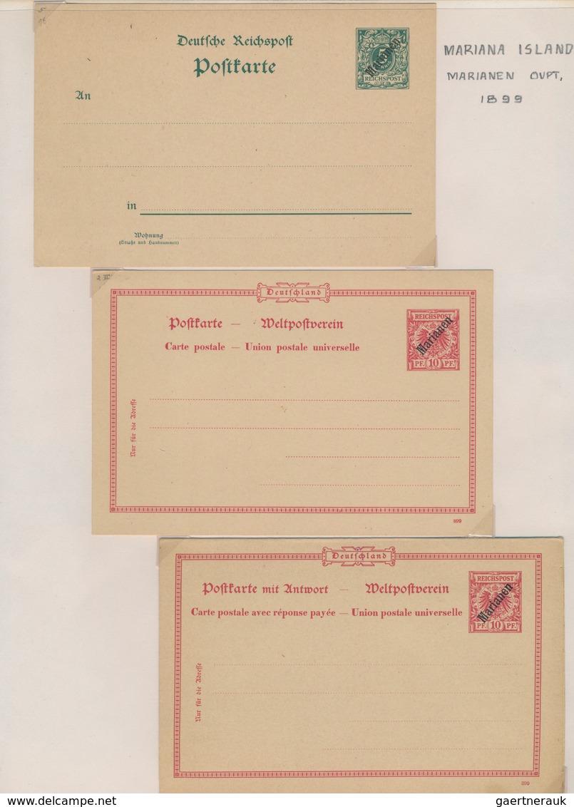 Deutsche Kolonien: 1892/1917 Sammlung Von Ca. 276 Fast Ausschliesslich Ungebrauchten Ganzsachenkarte - Sonstige & Ohne Zuordnung