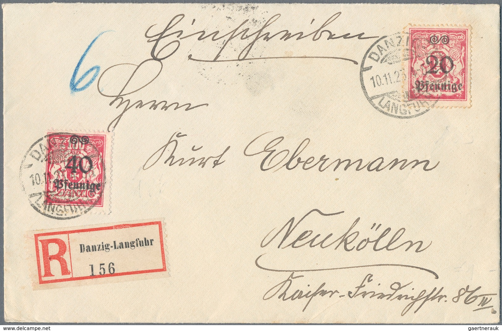 Deutsche Besetzung I. WK: 1916/1958 (ca.), Schöne Partie Von 78 Belegen Deutsche Besetzung I. Weltkr - Besetzungen 1914-18