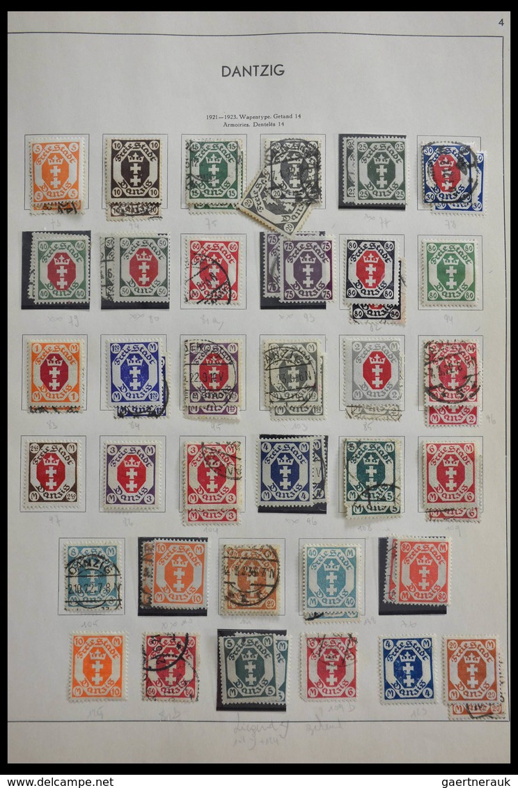 Deutsche Abstimmungsgebiete: 1914-1959: Well Filled, MNH, Mint Hinged And Used Collection German Ter - Sonstige & Ohne Zuordnung