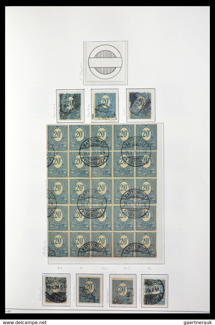 Deutsche Abstimmungsgebiete: 1919-1920: Specialised, MNH, mint hinged and used collection german ter