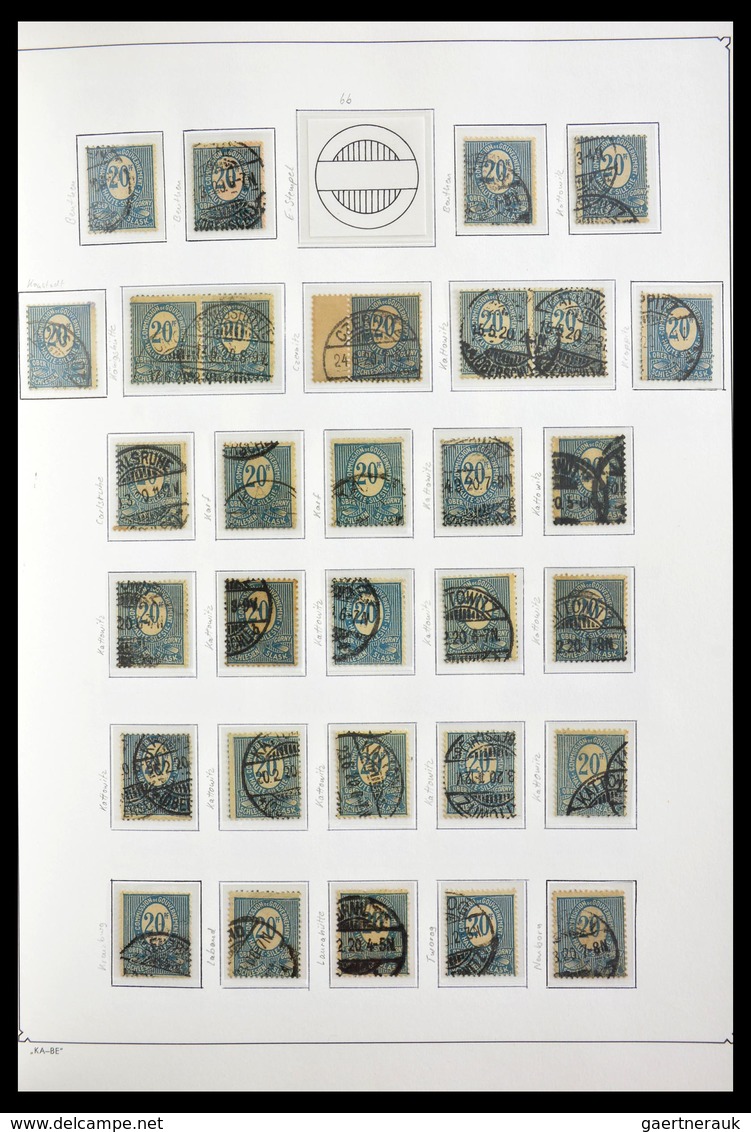 Deutsche Abstimmungsgebiete: 1919-1920: Specialised, MNH, mint hinged and used collection german ter