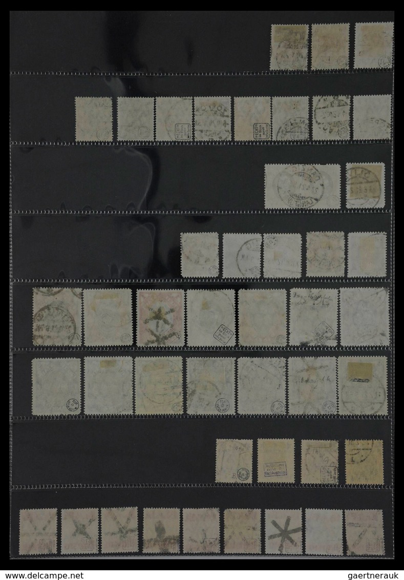 Danzig: 1920/23:Beautiful Lot Used Stamps Of Danzig 1920-1923 In Stockbook. Almost All The Stamps Ar - Other & Unclassified