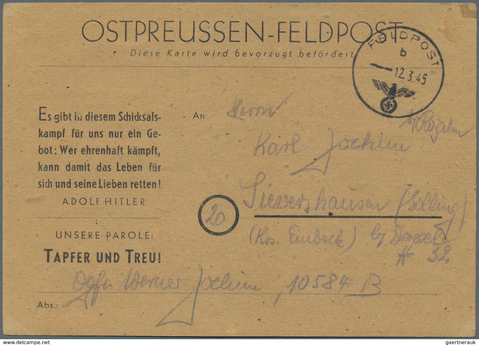 Deutsche Besetzung II. WK: Ab 1935 (ca). Lot Von 242 Belegen Mit Briefen Und Marken. Dabei Spannende - Besetzungen 1938-45