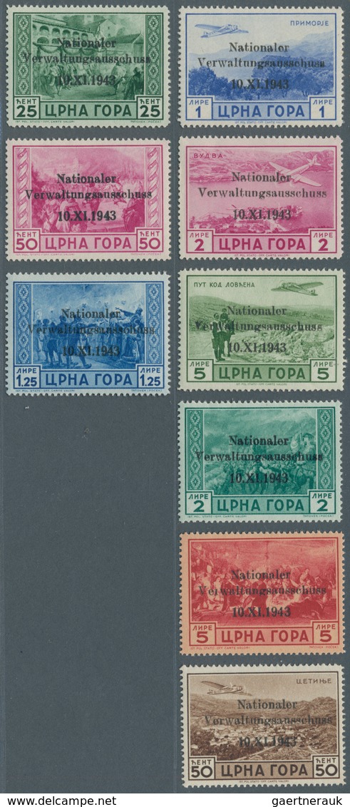 Deutsche Besetzung II. WK: Ab 1935 (ca). Lot von 242 Belegen mit Briefen und Marken. Dabei spannende