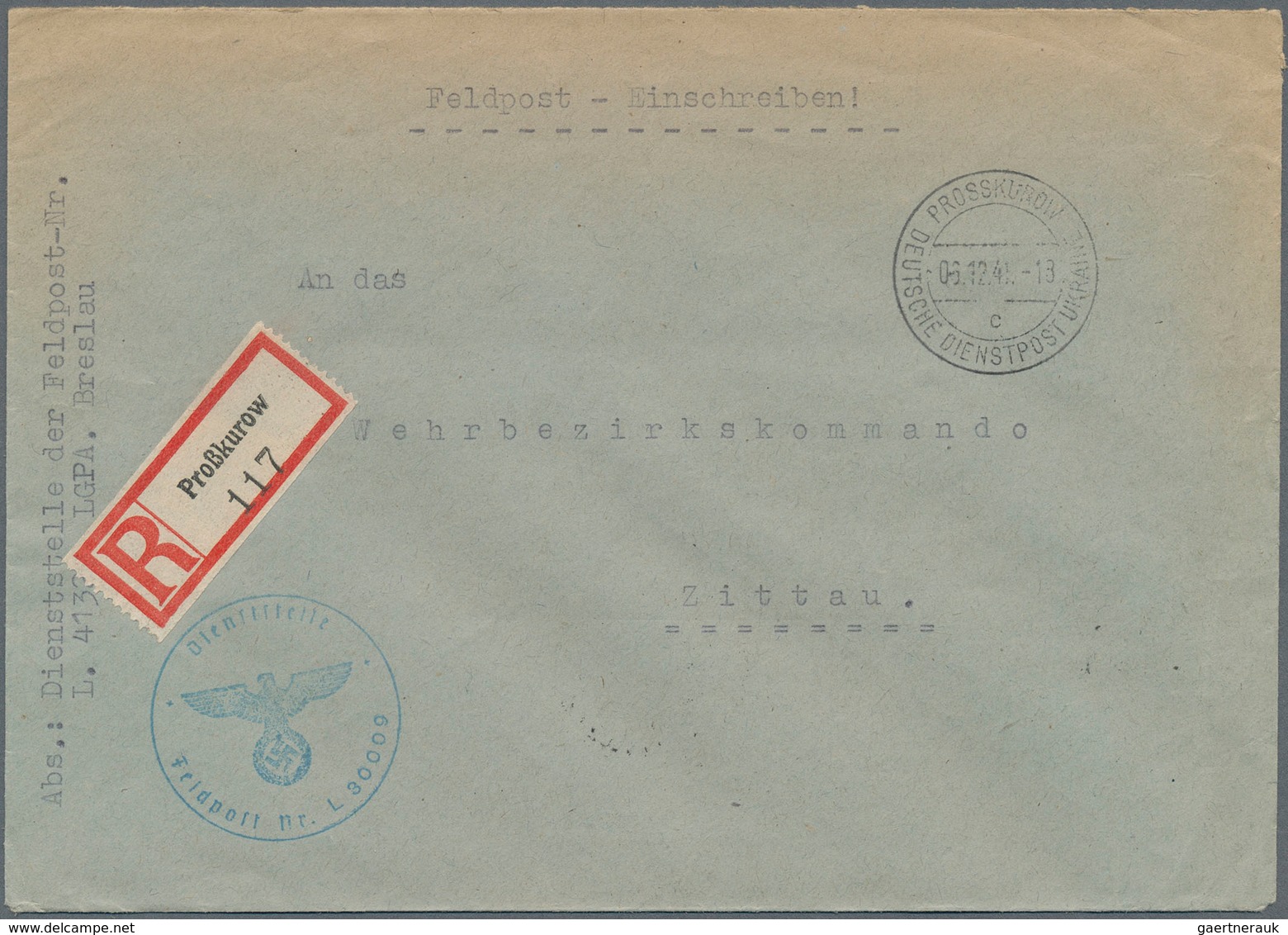 Feldpost 2. Weltkrieg: 1939/1945 (ca.), Bestand Von Einigen Hundert Belegen Mit Feldpost, Kriegsgefa - Other & Unclassified