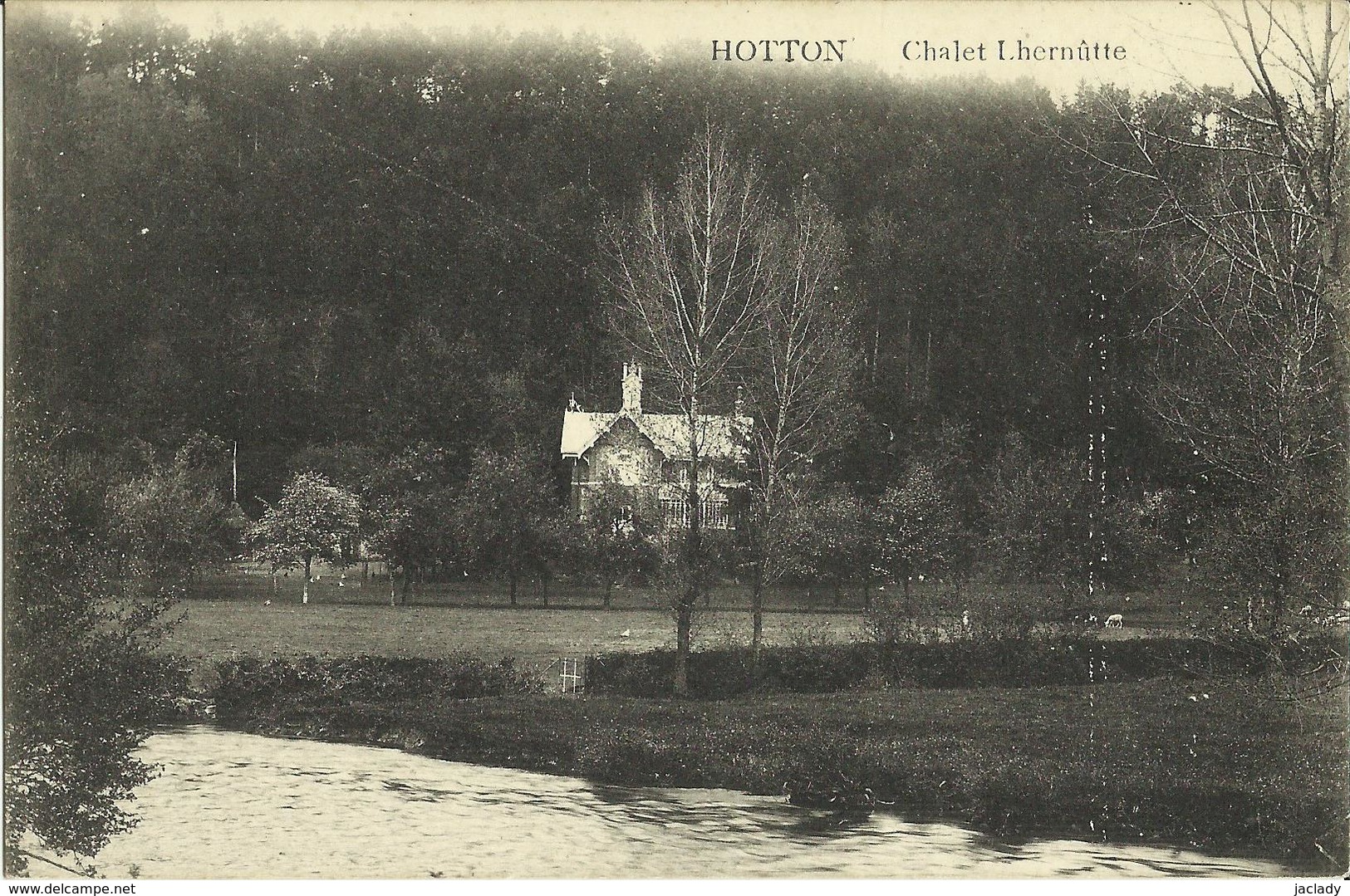 Hotton -- Chalet Lhernûtte. ???      (2 Scans) - Hotton