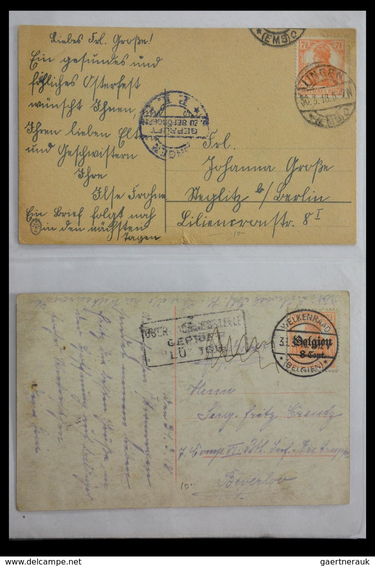 Kriegsgefangenen-Lagerpost: Fantastic lot of over 1000 covers and cards, Prisoner of War, Red Cross,