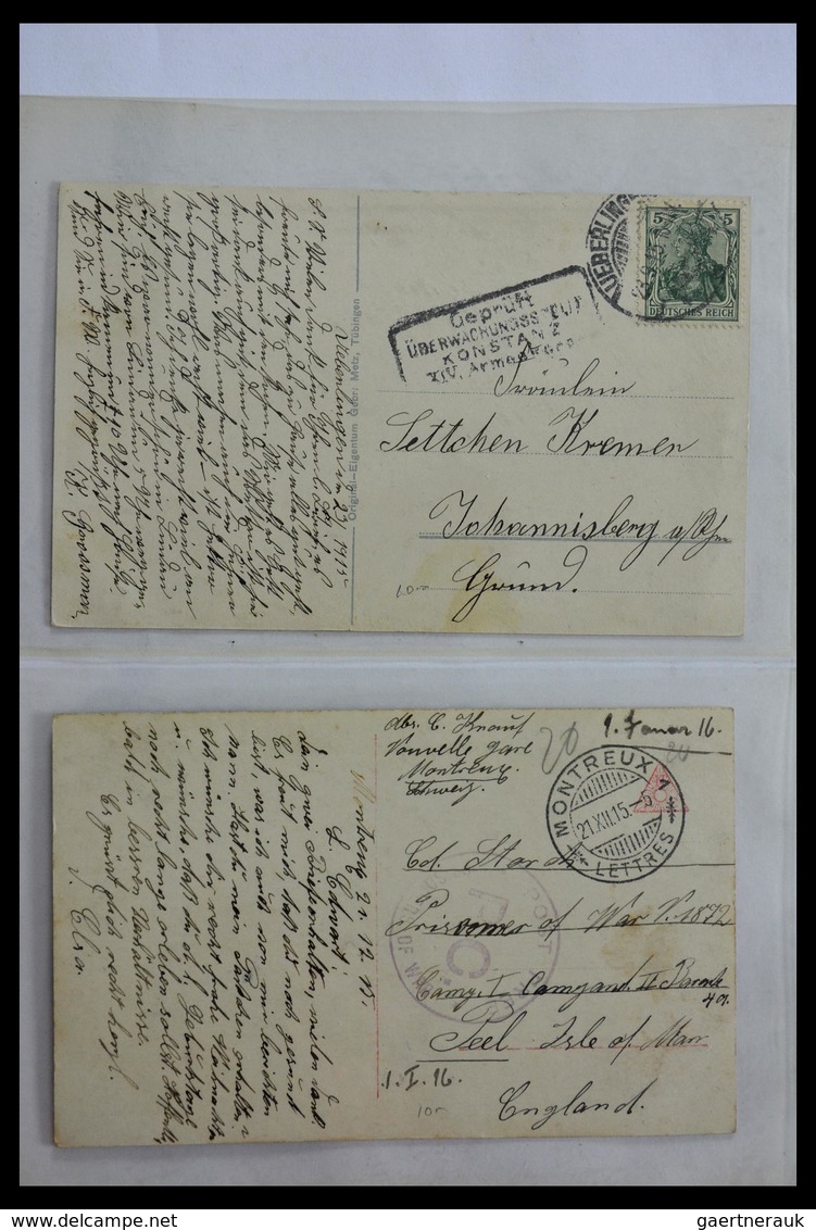 Kriegsgefangenen-Lagerpost: Fantastic lot of over 1000 covers and cards, Prisoner of War, Red Cross,