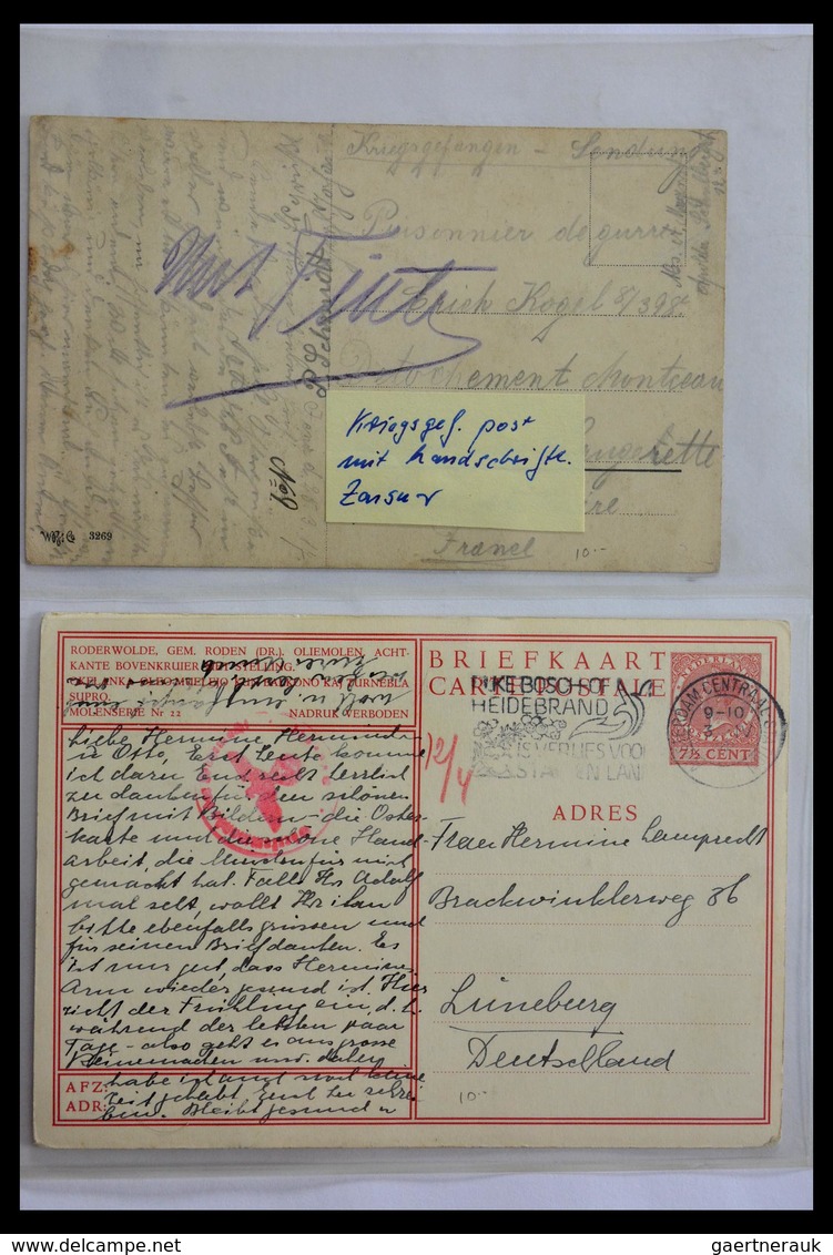 Kriegsgefangenen-Lagerpost: Fantastic lot of over 1000 covers and cards, Prisoner of War, Red Cross,