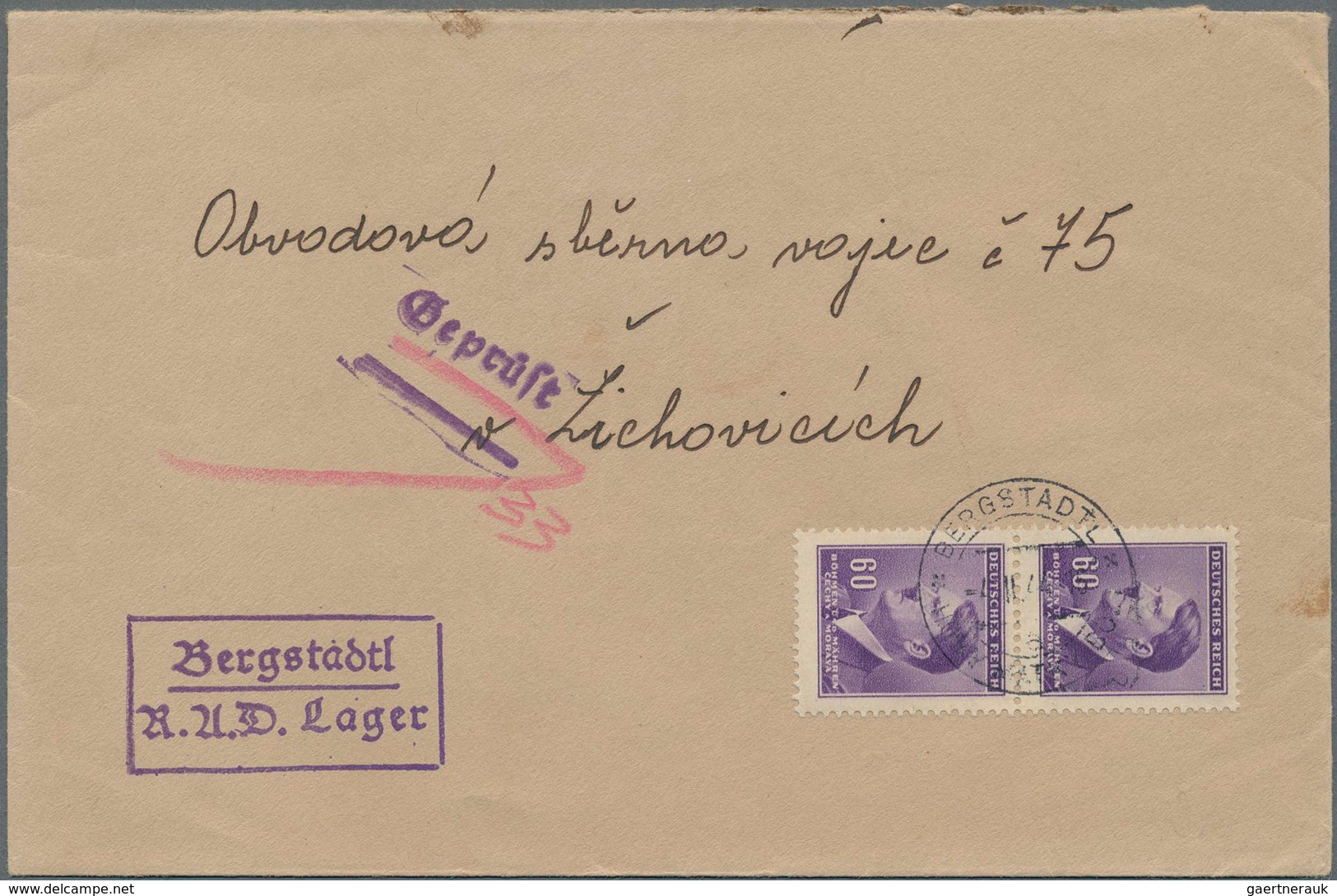 Kriegsgefangenen-Lagerpost: 1939/1945, Spezialsammlung "Das Unterdrückungssystem im 3. Reich und den