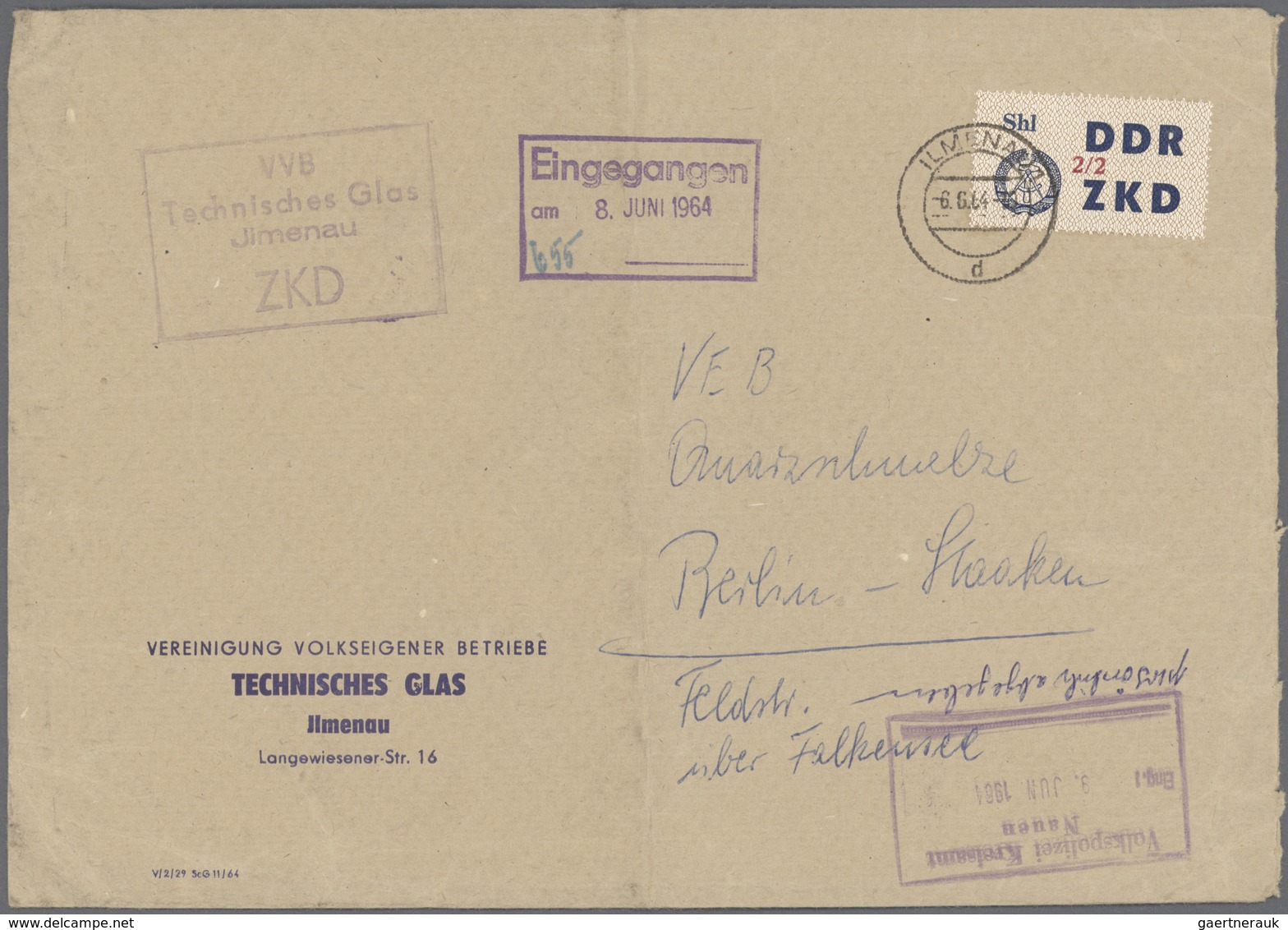 Deutschland Nach 1945: 1945/1965 (ca.), Posten Mit Hunderten Briefen, Karten Und Ganzsachen, Dabei S - Sammlungen