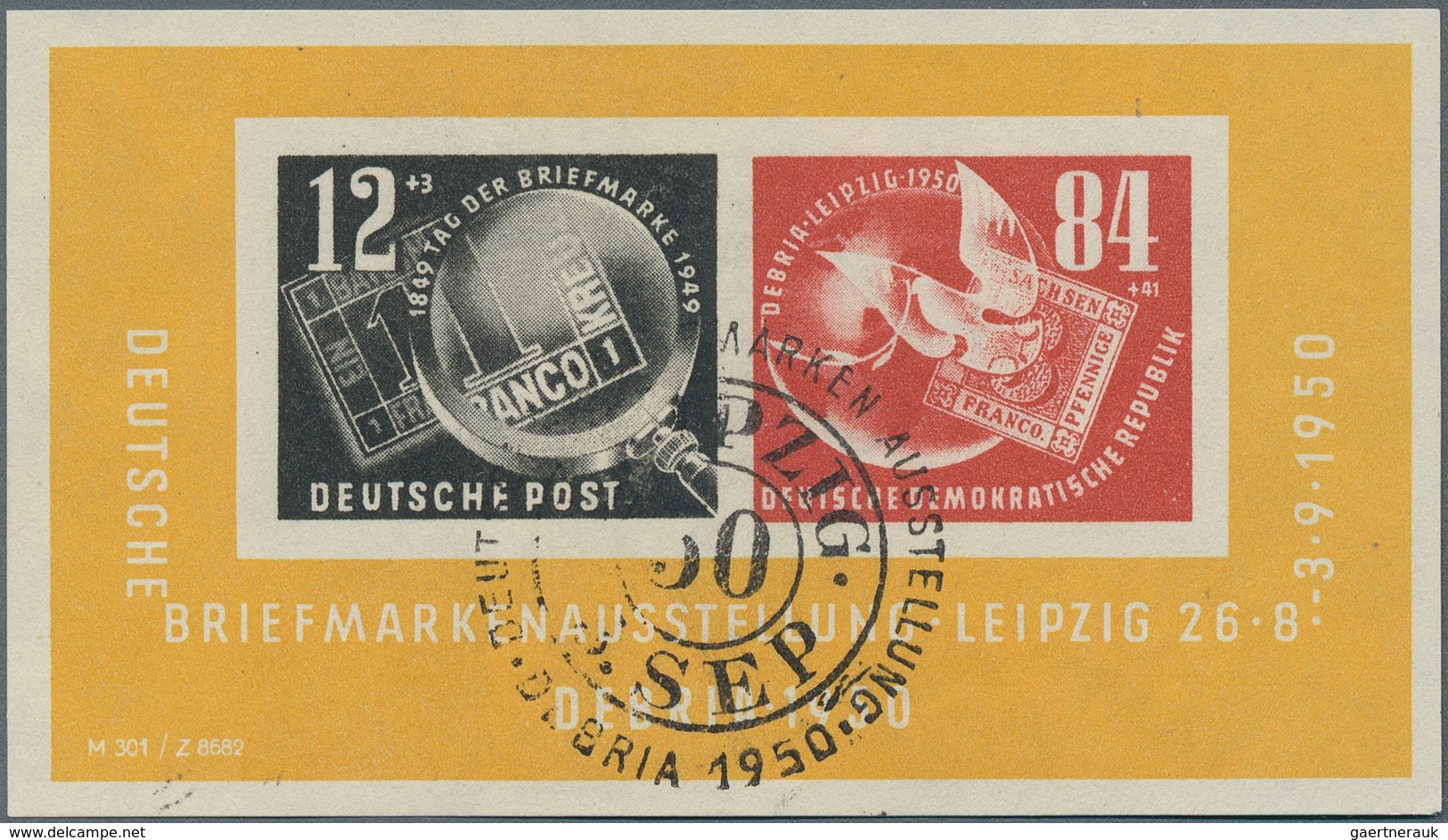 Deutschland Nach 1945: 1946/55, BLOCKSAMMLUNG Beliebter Blocks, Alle Mit SST Und Meist Mit Originalg - Sammlungen