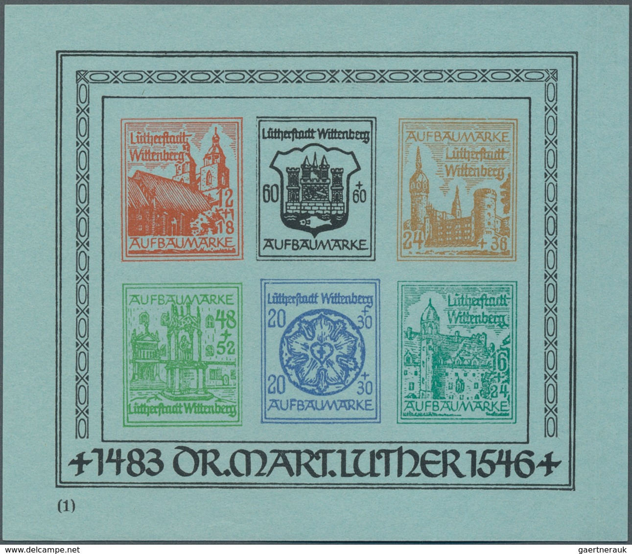 Deutsche Lokalausgaben Ab 1945: 1946, Vielseitige Partie Mit Strausberg, Großräschen, Spremberg Und - Sonstige & Ohne Zuordnung